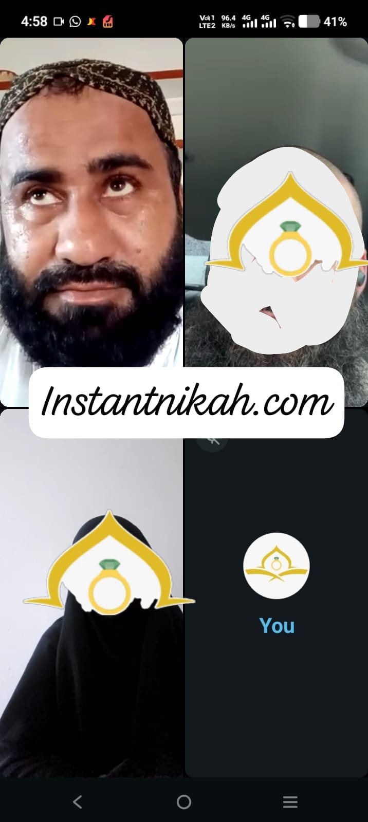Qari Muhammad Arshad Performing Sharia-Compliant Online Nikah for Muslims in Canada & Australia