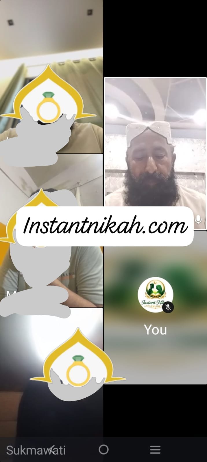 Qari Fazal Ahmad Conducting Online Nikah – Valid Islamic Marriage for Overseas Muslims