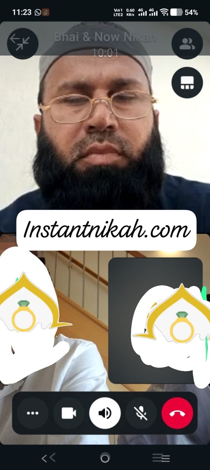 Nikah Imam Qari Zahid Hussain Performing Online Nikah Ceremony – Instant Nikah