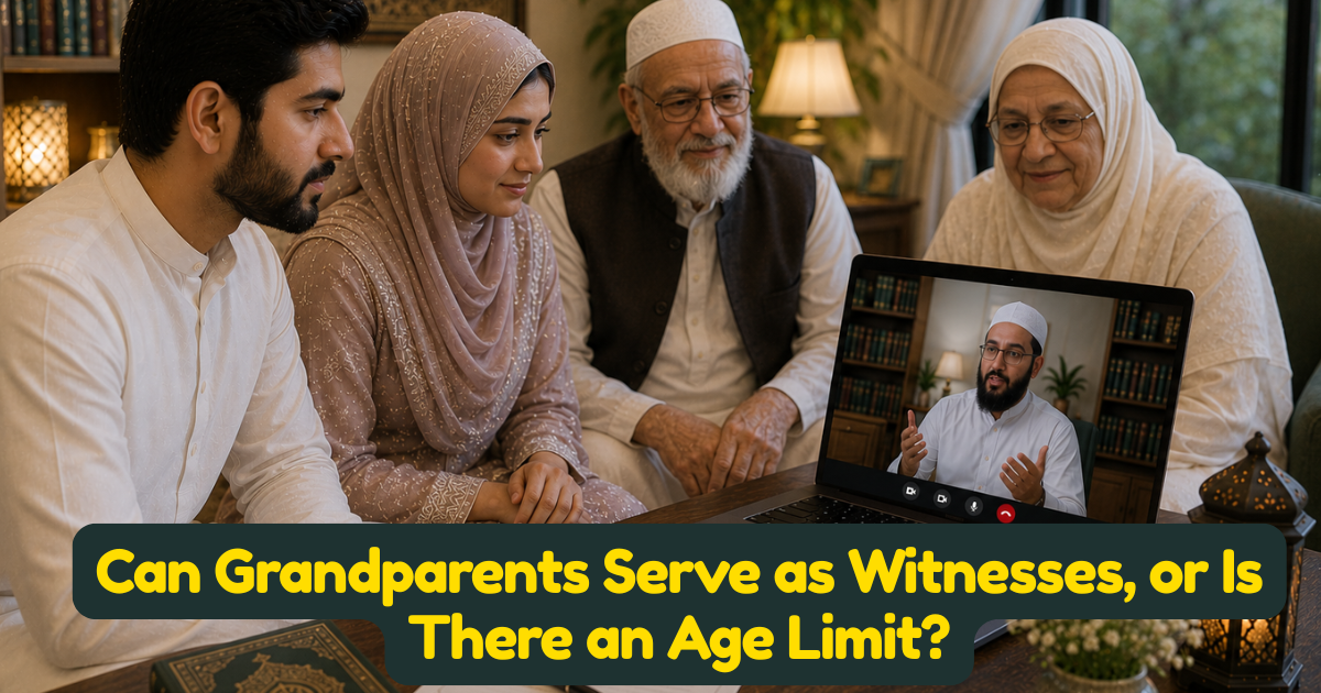 Can Grandparents Serve as Witnesses, or Is There an Age Limit?