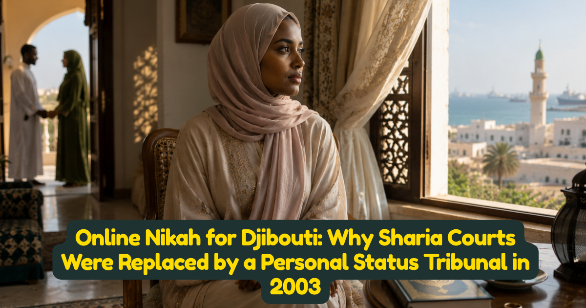 Online Nikah for Djibouti: Why Sharia Courts Were Replaced by a Personal Status Tribunal in 2003