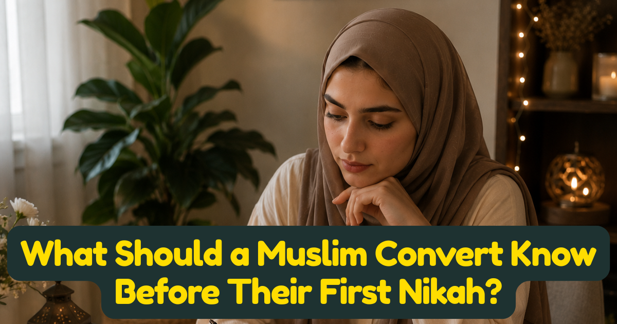 What Should a Muslim Convert Know Before Their First Nikah? A Complete Pre-Marriage Checklist