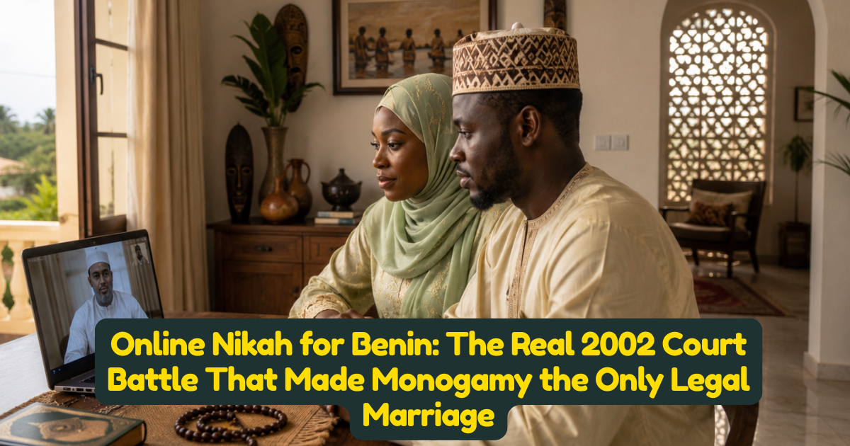 Online Nikah for Benin: The Real 2002 Court Battle That Made Monogamy the Only Legal Marriage