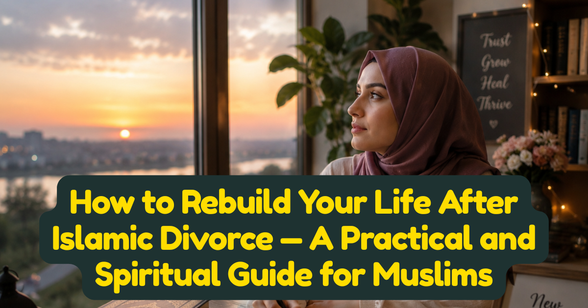 How to Rebuild Your Life After Islamic Divorce — A Practical and Spiritual Guide for Muslims