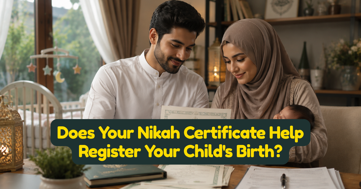 Does Your Nikah Certificate Help Register Your Childs Birth?