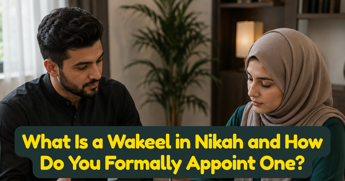What Is a Wakeel in Nikah and How Do You Formally Appoint One? The Complete Islamic Guide