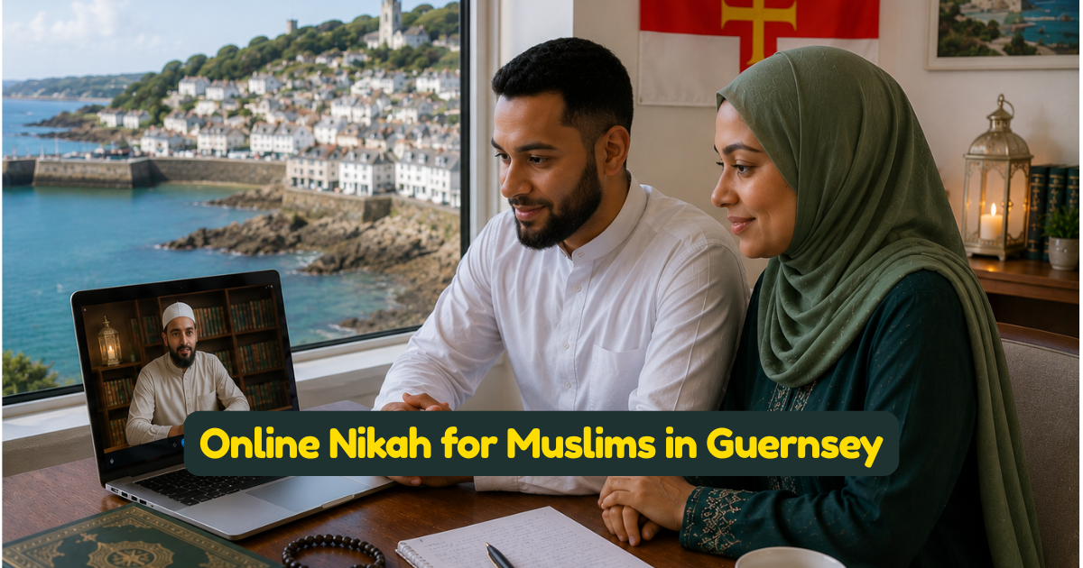 Online Nikah for Muslims in Guernsey