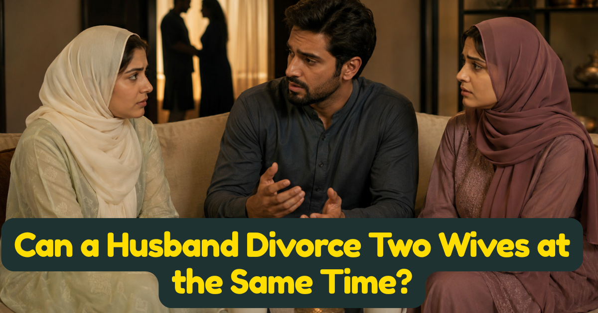 Can a Husband Divorce Two Wives at the Same Time? Islamic Ruling Explained