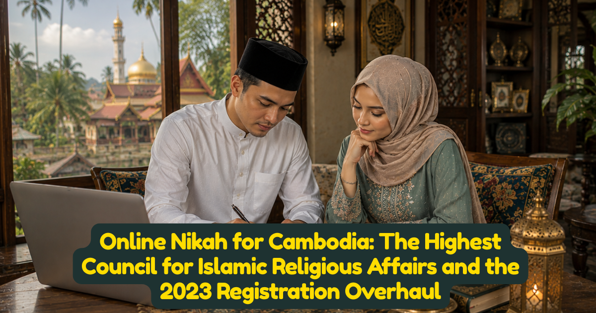 Online Nikah for Cambodia: The Highest Council for Islamic Religious Affairs and the 2023 Registration Overhaul
