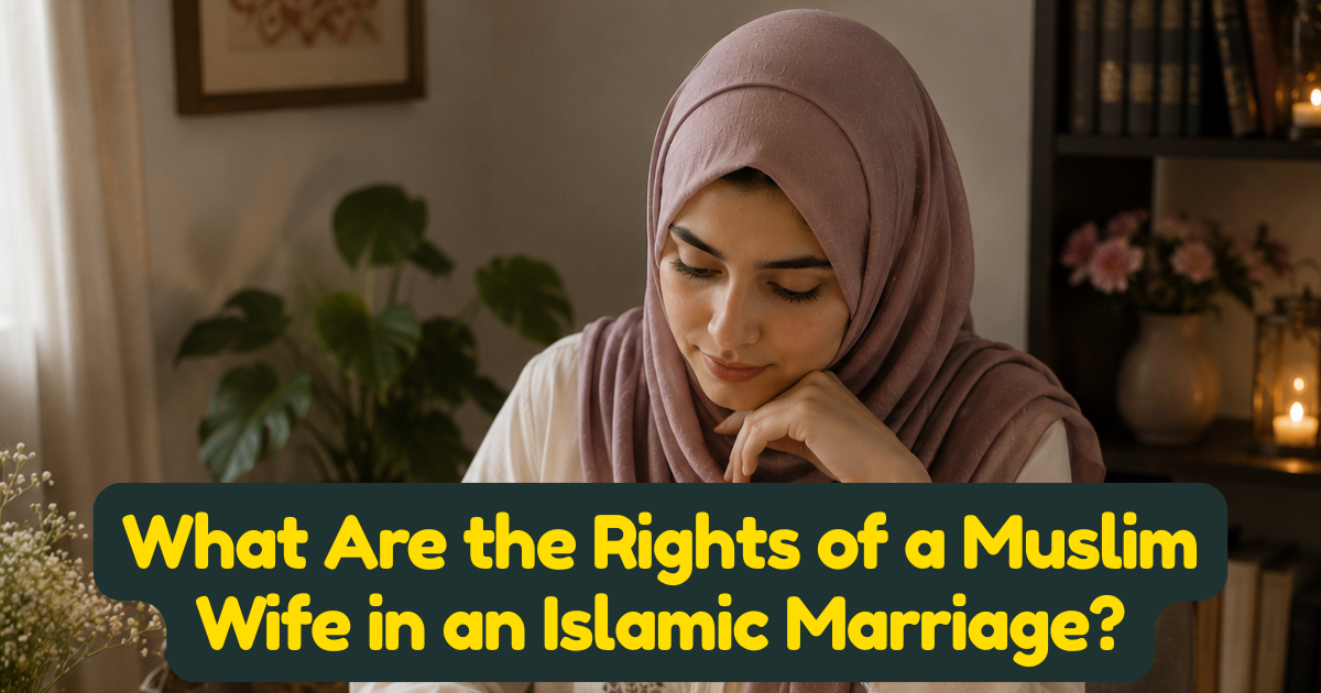 What Are the Rights of a Muslim Wife in an Islamic Marriage? A Complete Guide to What Islam Guarantees