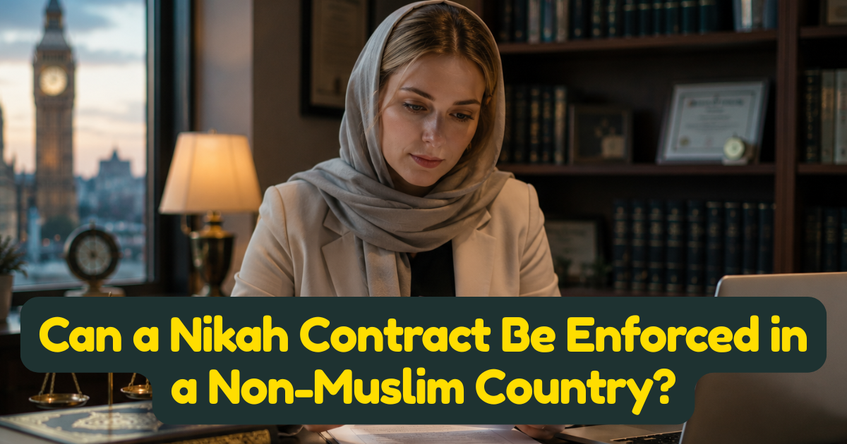 Can a Nikah Contract Be Enforced in a Non-Muslim Country? — A Country-by-Country Legal Guide