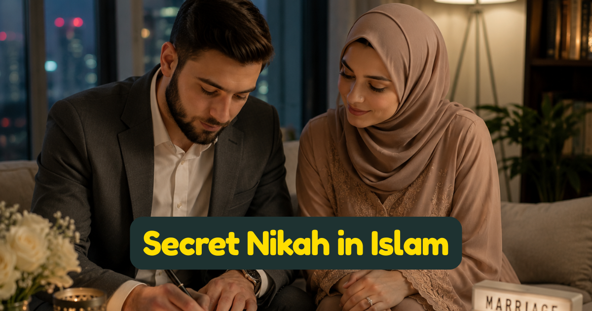 Secret Nikah in Islam — Is It Valid, Is It Recommended, and What Are the Risks?