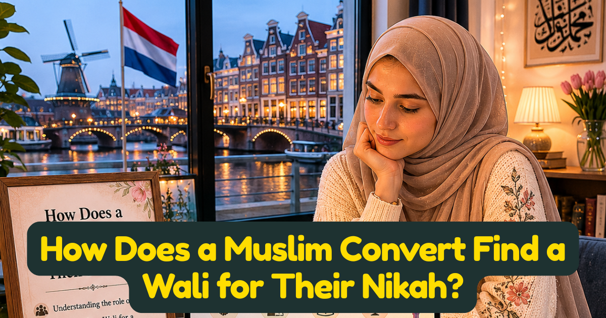 How Does a Muslim Convert Find a Wali for Their Nikah? A Complete Practical Guide