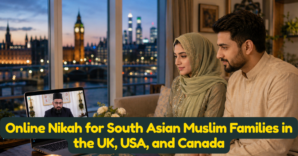 Online Nikah for South Asian Muslim Families in the UK, USA, and Canada