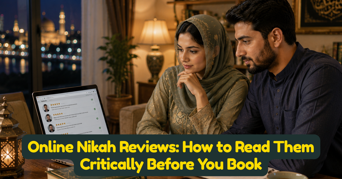 Online Nikah Reviews: How to Read Them Critically Before You Book