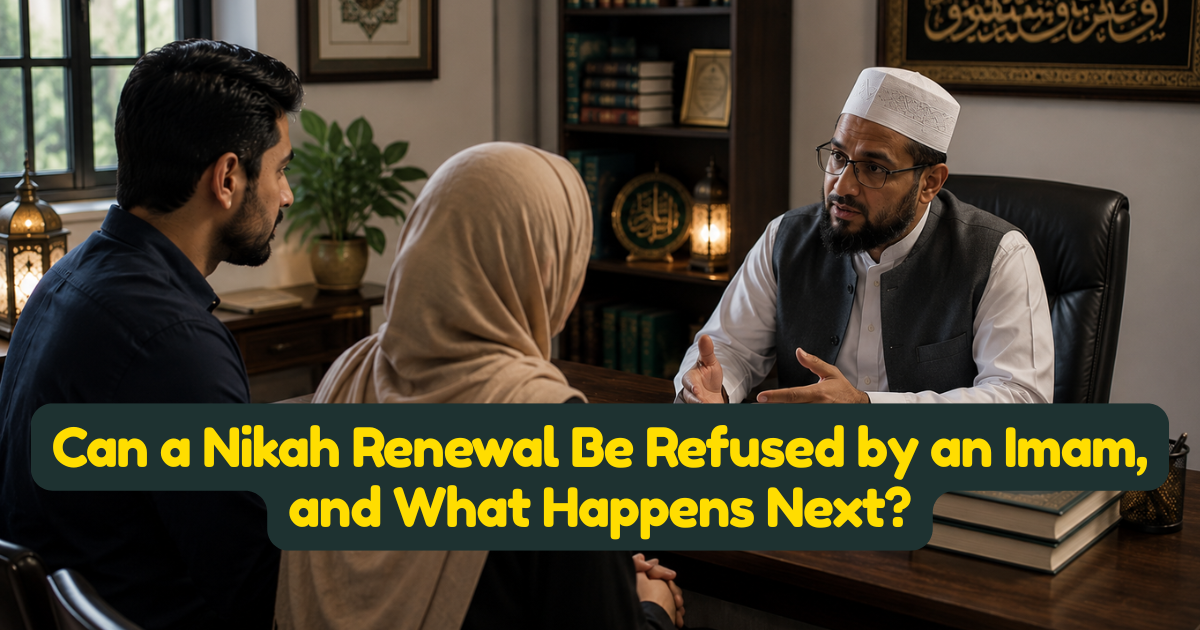 Can a Nikah Renewal Be Refused by an Imam, and What Happens Next?