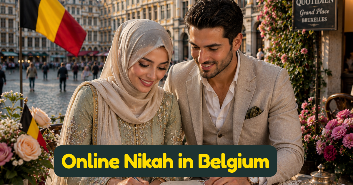 Online Nikah in Belgium — A Complete Guide for Muslims in Brussels, Antwerp, and Beyond