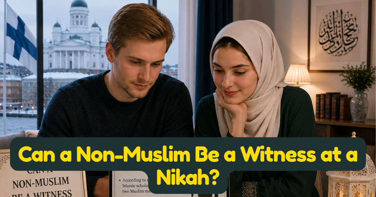 Can a Non-Muslim Be a Witness at a Nikah? What Islamic Law Actually Says and Why It Matters