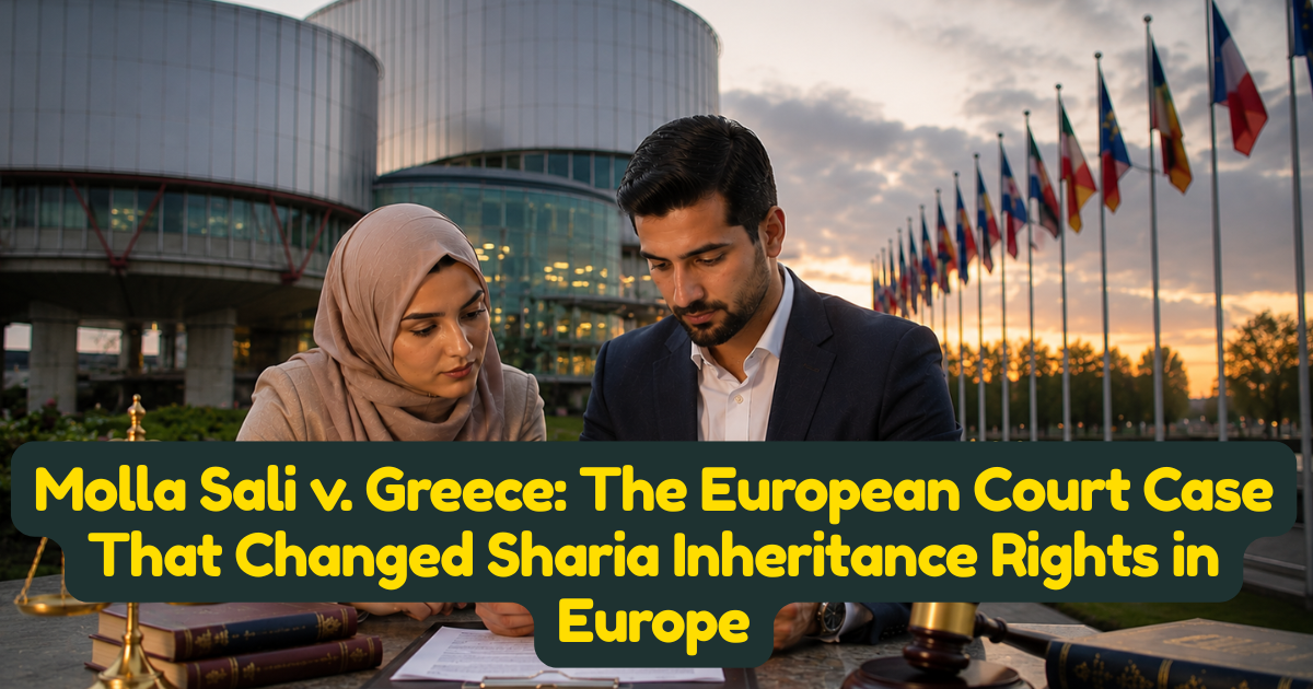 Molla Sali v. Greece: The European Court Case That Changed Sharia Inheritance Rights in Europe
