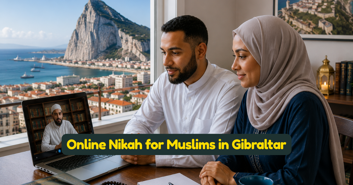 Online Nikah for Muslims in Gibraltar