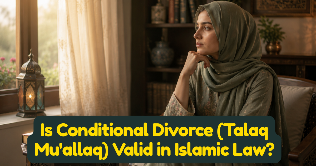 Is Conditional Divorce (Talaq Muallaq) Valid in Islamic Law?