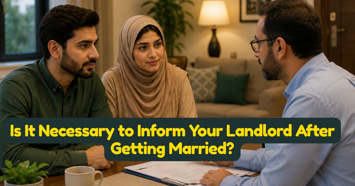 Is It Necessary to Inform Your Landlord After Getting Married?