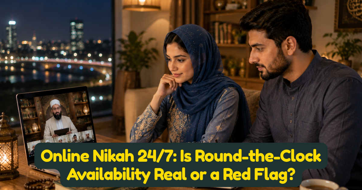 Online Nikah 24/7: Is Round-the-Clock Availability Real or a Red Flag?