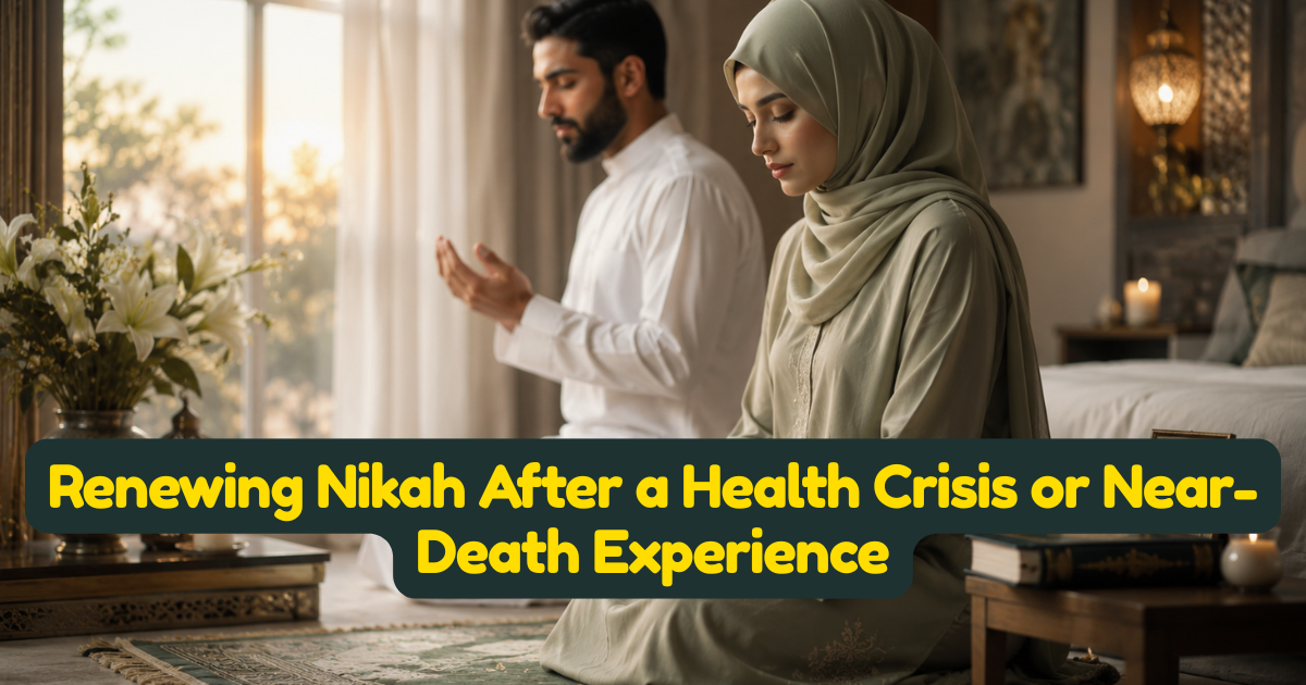 Renewing Nikah After a Health Crisis or Near-Death Experience