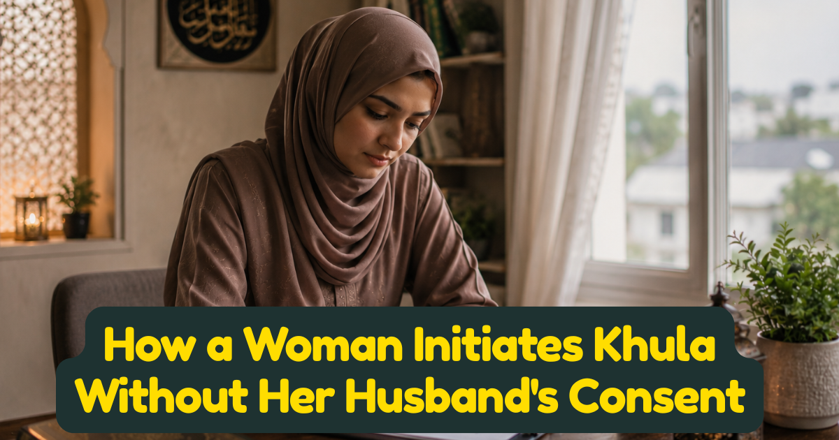 How a Woman Initiates Khula Without Her Husbands Consent