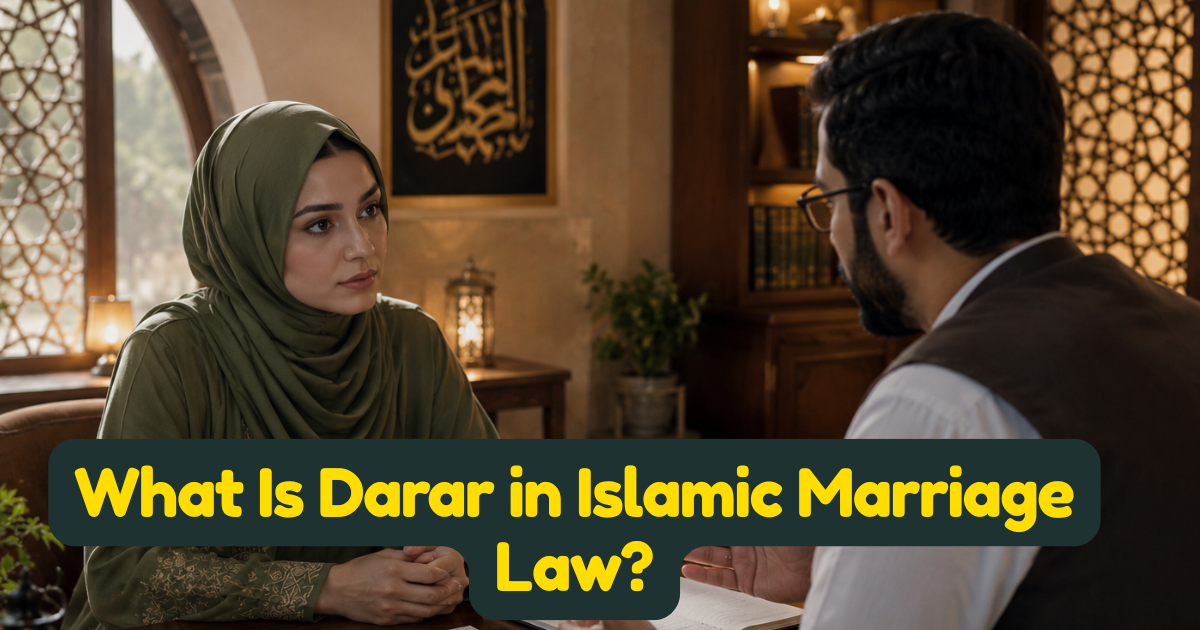 What Is Darar in Islamic Marriage Law — And How a Muslim Woman Can Use It to Exit a Harmful Marriage