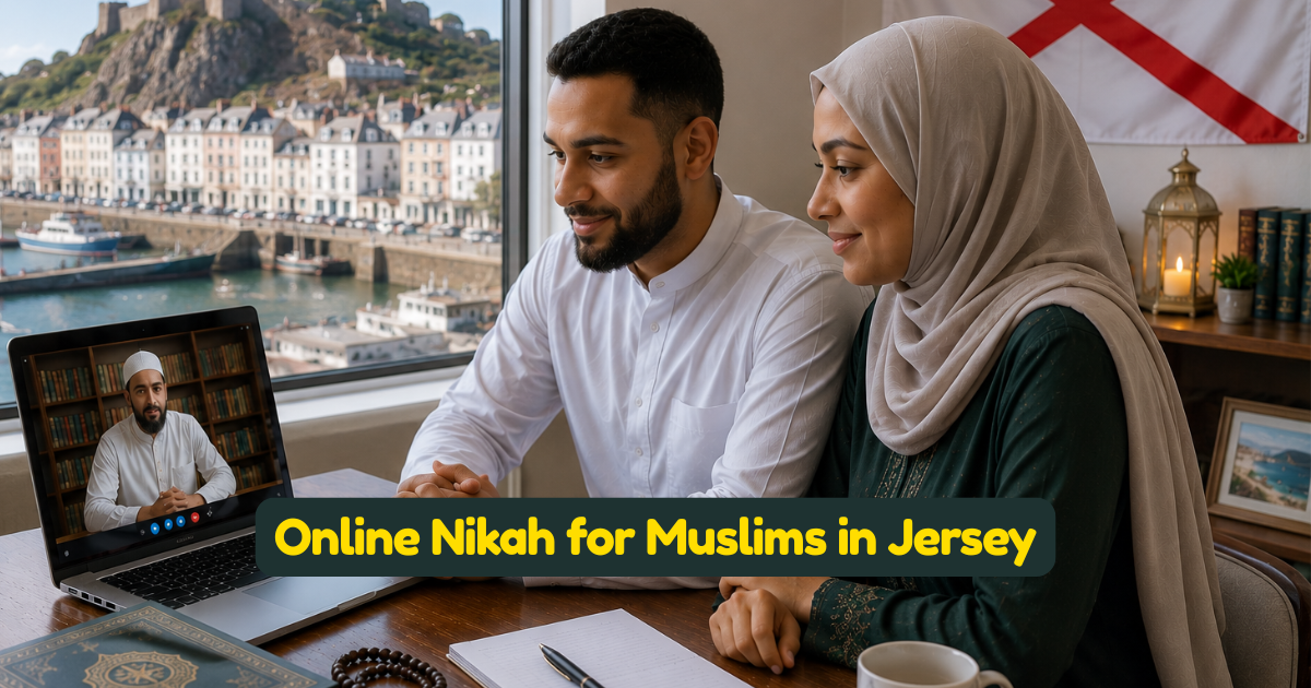 Online Nikah for Muslims in Jersey