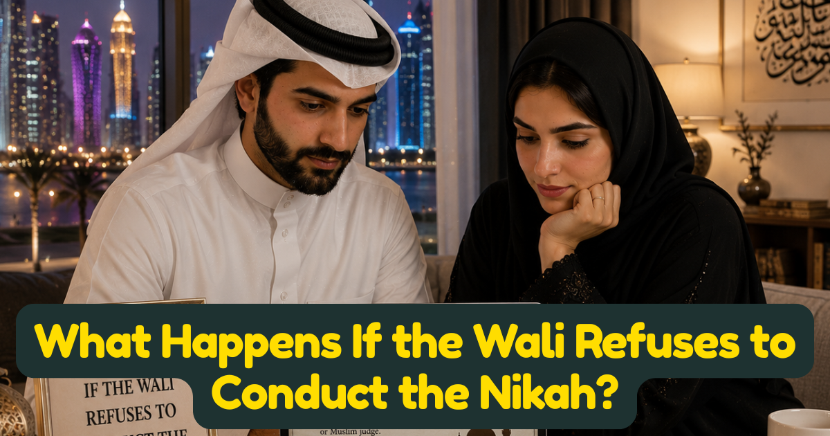 What Happens If the Wali Refuses to Conduct the Nikah? Islamic Rights, Scholarly Rulings, and Real Solutions