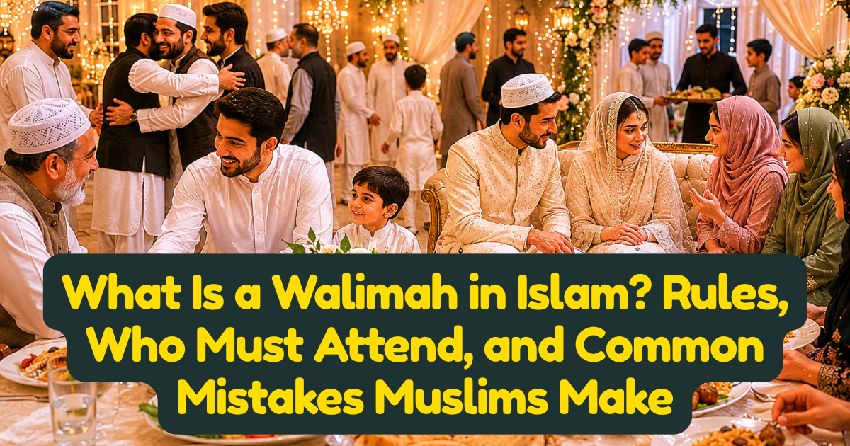 What Is a Walimah in Islam? Rules, Who Must Attend, and Common Mistakes Muslims Make