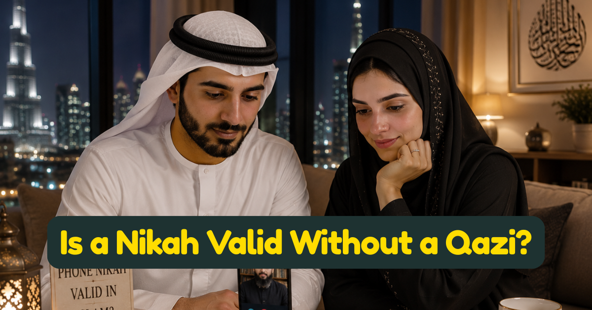 Is a Nikah Valid Without a Qazi? Who Has the Authority to Conduct an Islamic Marriage Ceremony