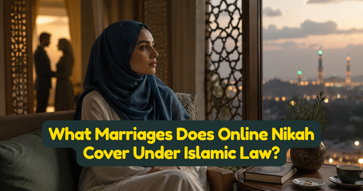 What Marriages Does Online Nikah Cover Under Islamic Law?