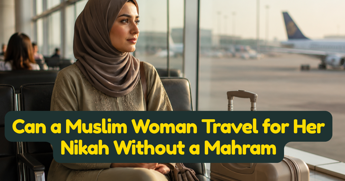 Can a Muslim Woman Travel for Her Nikah Without a Mahram — Islamic Ruling and Practical Guidance